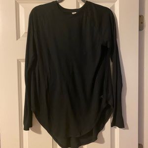 Black long sleeve shirt - Under Armour